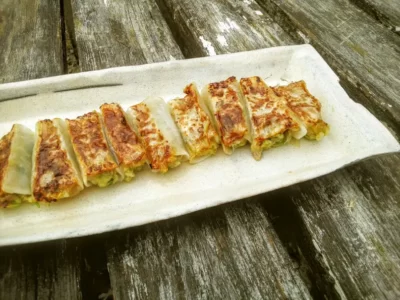 【農家のレシピ】究極のヘルシーさ。大根で出来た皮で餃子！