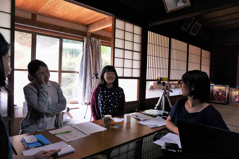 合宿 インタビュー
