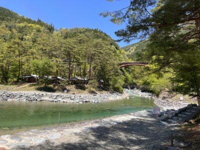 付知峡すぐそこ！秘境キャンプ場の一つアオミ・宮島キャンプ場に行ってきました